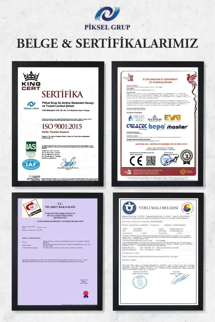 Piksel Aqua 5 Aşamalı Çelik Tanklı Açık Kasa Su Arıtma Cihazı Piksel Aqua 5 Aşamalı Çelik Tanklı Açık Kasa Su Arıtma Cihazı